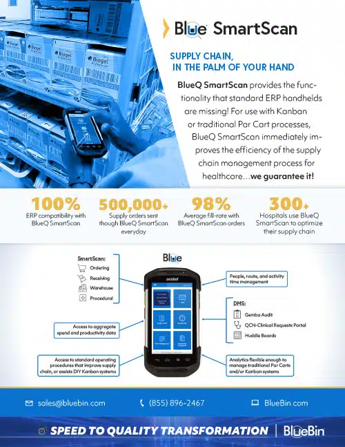 BlueQ SmartScan one-sheet