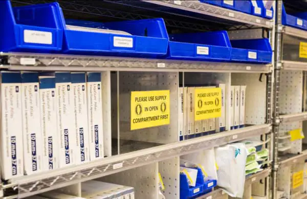 hospital kanban with sliders