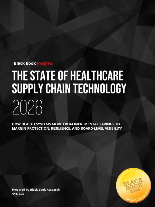 Black Book Insights, the state of healthcare supply chain technology 2026